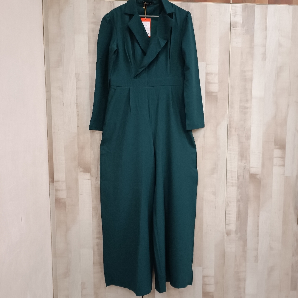 Blazer styled jumpsuit - Picture 9 of 10